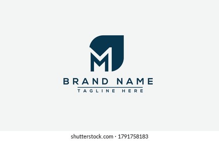 Mt Logo Design Template Vector Graphic Stock Vector (Royalty Free ...