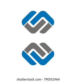 M logo design template vector illustration 