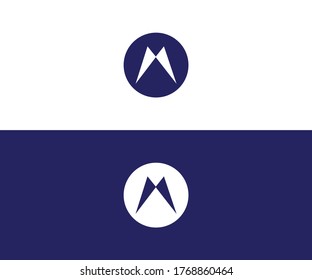 m logo design vector format