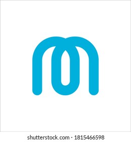 M logo design vector sign