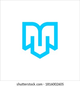 M logo design vector sign