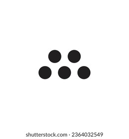 M logo with dot and white background
