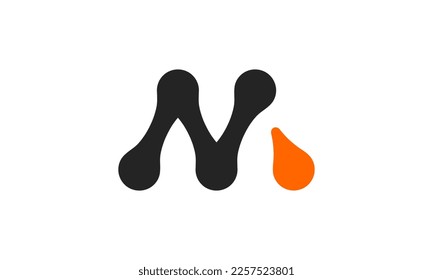 M logo of five connected circles