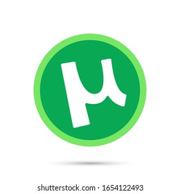 M Logo. Graphic template. Vector illustration