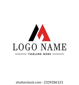M logo icon logo concept illustration