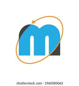 M Logo, icon Design in Ai.