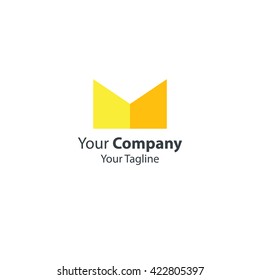 M Logo Icon Design Template Elements