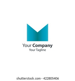 M Logo Icon Design Template Elements