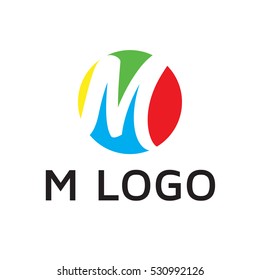 M logo Icon Vector Illustration