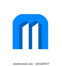 M Logo Icon Vector Template