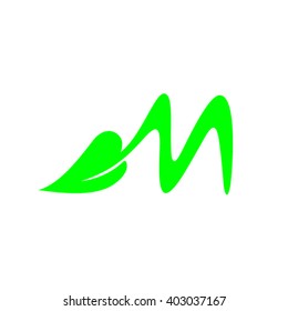 M logo letter