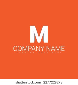 m logo, m letter logo design, m letter initial logo