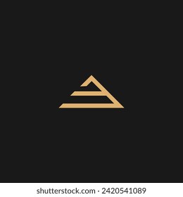 M Logo Letter Icon monogram, M Letter Design monogram and minimalist Modern Creative Vector,