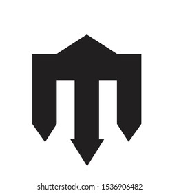 M Logo Letter Vector Illustration