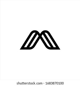 M logo is a little explanation of the concept of the logo: a unique M letter with clean, clear, thick, and elegant lines