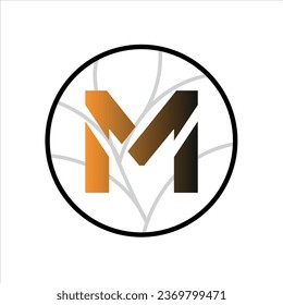 M logo logo M modern logo