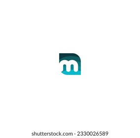 Logo M con moderna ilustración vectorial de concepto.
