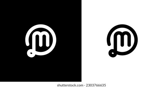 M Logo, M Monogram, Initial M Logo, Letter M Logo, Icon, Vector