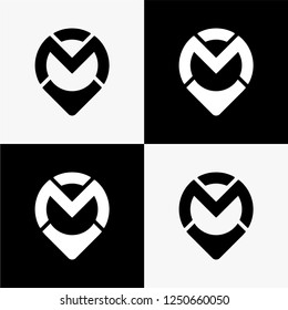 m logo sign