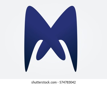 M logo. simple logo