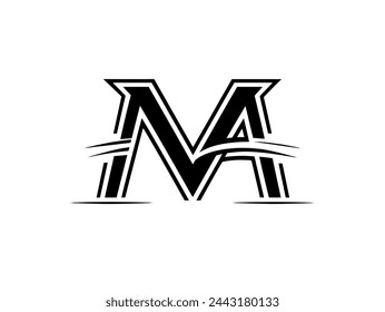 m a logo style lover icon 