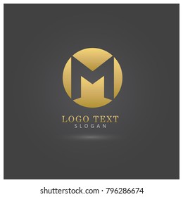 M Logo. Symbol & Icon Vector Template.