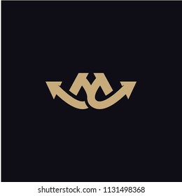 m logo template