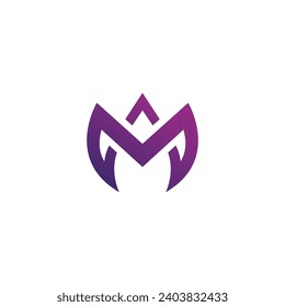 M Logo Template. AM Logo Vector