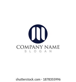 M Logo Template vector illustration design