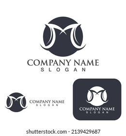 M Logo Template vector illustration design