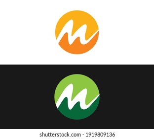 M LOGO VECTOR DESIGN, Illustration - Vector