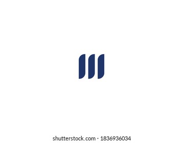 logotipo m, logotipo de diseño de iconos vectoriales m para una empresa