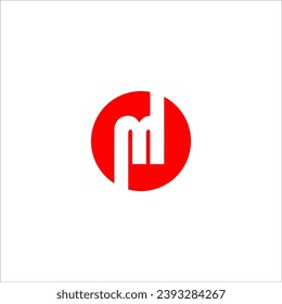 M Logo, Vektorgrafik, verwendet als Logo, Symbol, Emblem, Symbol usw.
