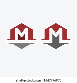 M Logo Vector. Letter M Logo. M Logotype. Letter Logo Design Vector Icon Symbol Template. Logo Design