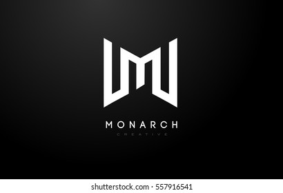 M Logo.M Letter Icon Design Vector Illustration.