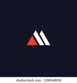 M logotype design