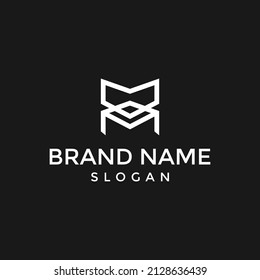 
M AM MA logo design in vector for construction, house, real estate, building, property.