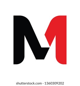 M Mark Logo Stock Vector (Royalty Free) 1360309202 | Shutterstock