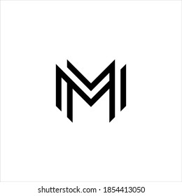 Letter M Mw Wm Monogram Logo Stock Vector (Royalty Free) 1505721356 ...