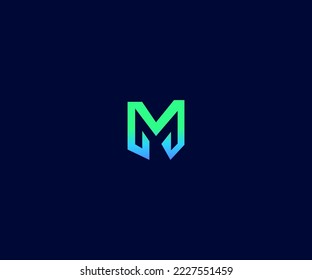 M, MM Letter Logo Vector Template Abstract Monogram Symbol. Usable for Business sport, technology, fashion, digital And future creative logo