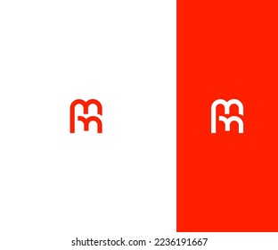 M, MM Letter Logo Vector Template Abstract Monogram Symbol . Usable for Business sport, technology, fashion, digital And future creative logo