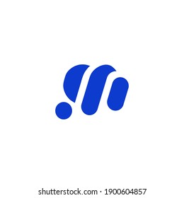 M Modern Company Logo | M Letter Logo Vector | Creative M Business Logo Design Template