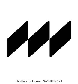m modern logo minimalist monogram design