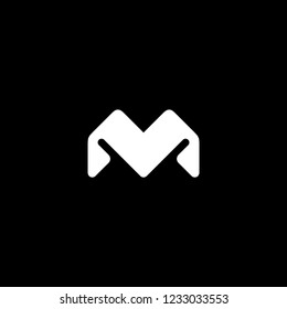 M Monogram/ M Symbol/ M Icon/ Messenger Icon/ Mail Icon logo design inspiration
