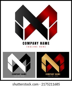M, MX monogram logo design for your brand and business, Logotype design, Letter MX