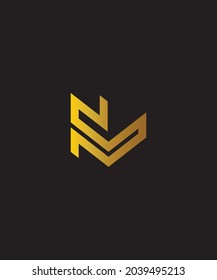 Nombre del logotipo M N M, también puede combinarlo en su nombre a partir de estas letras