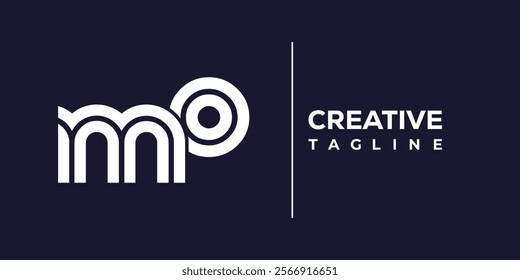 M and O logo design. MO abstract Letters Logo Monogram. This logo design is the process of creating a visual symbol that represents a brand, company, or individual.