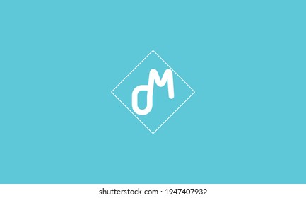 M OM MO letter logo design vector template