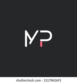 M & P Joint Logo Design Vector