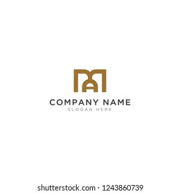 M, A and P letter with lion abstract Logo Template Design Vector, Emblem, Design Concept, Creative Symbol, Icon